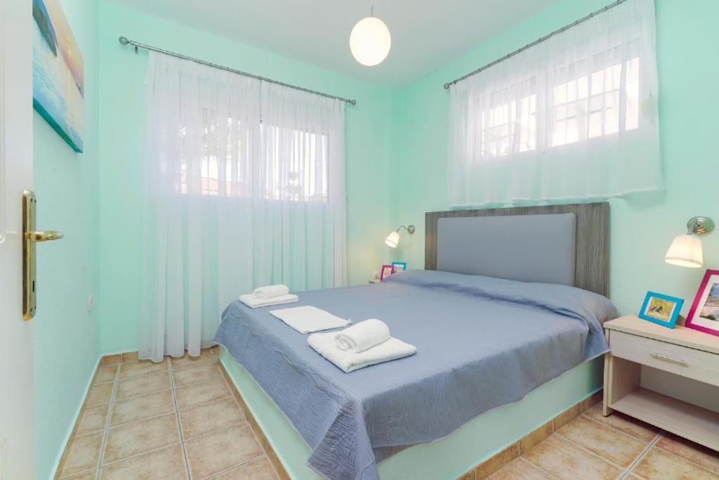 Golden Beach Maisonettes Villa Chrysi Ammoudia Buitenkant foto